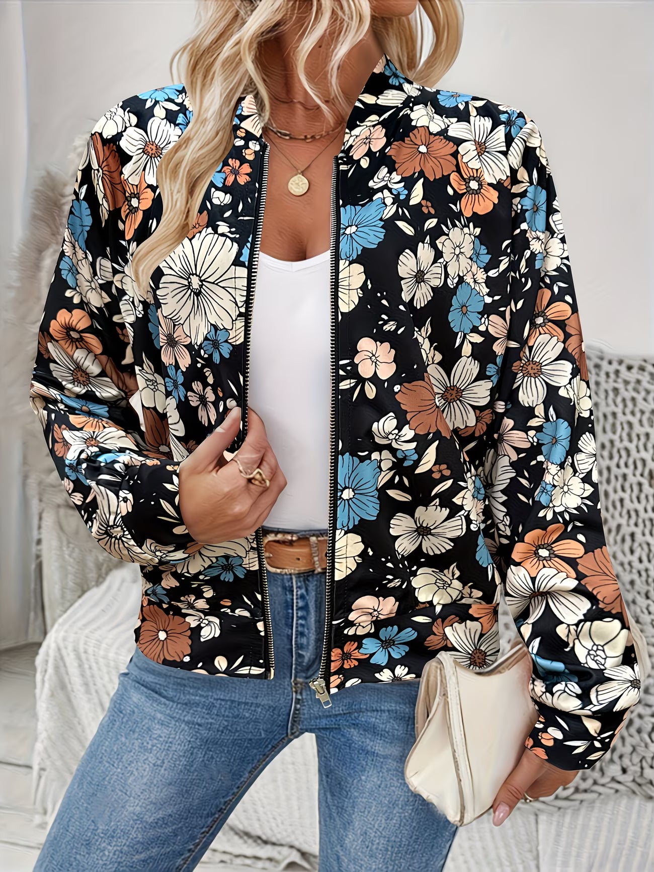 Chaqueta Floral Primavera | Llevá elegancia ligera